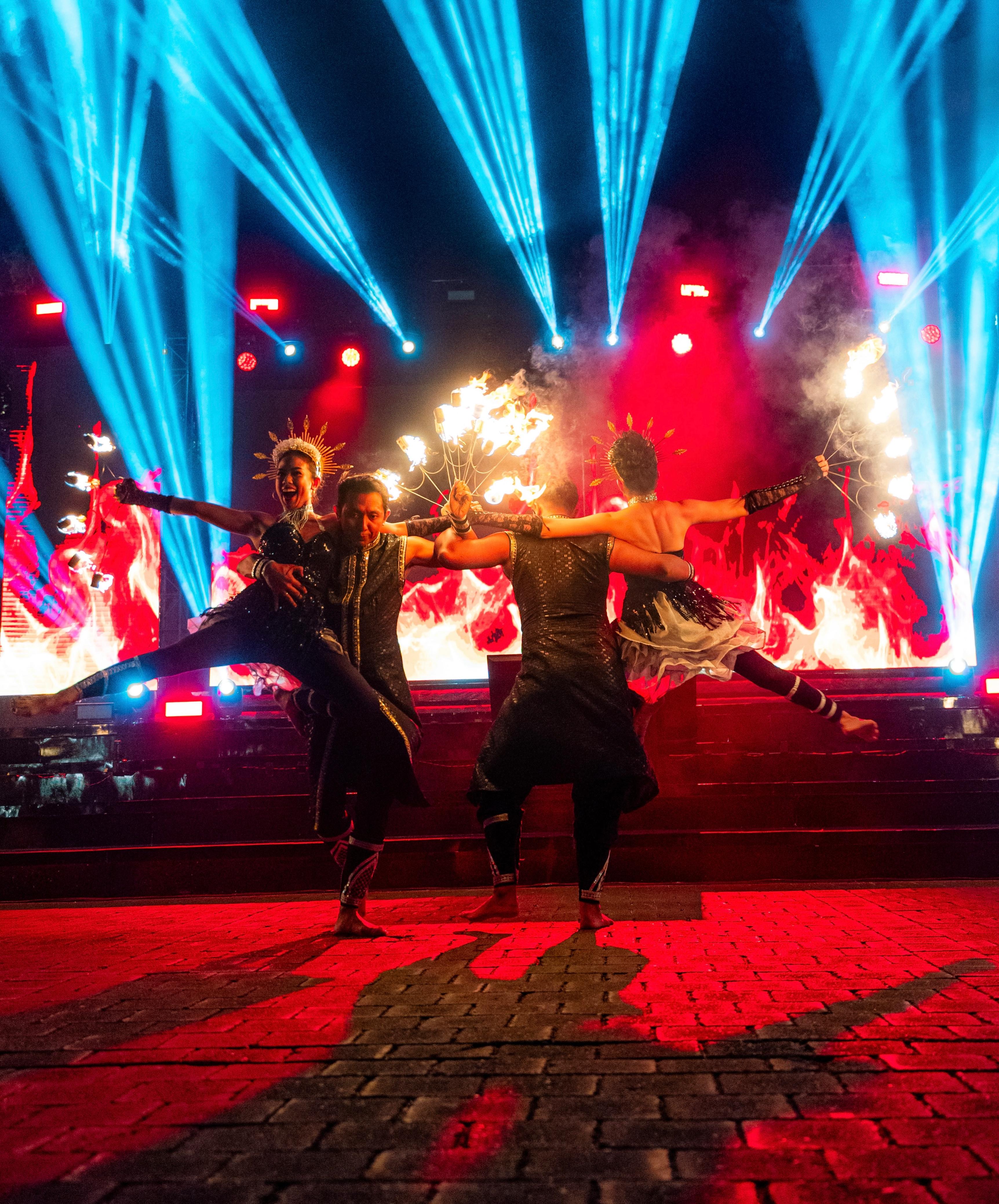 Fire Dance Performance